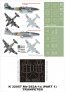 Montex Maschere Me-262A-1a 1/32 per Trumpeter