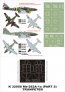 Montex Maschere Vetrino Me-262A-1a 1/32 Trumpeter