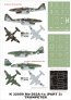 Montex Masques Verri�re Me-262A-1a 1/32 pour Trumpeter