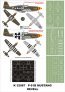 Montex P-51B Mustang 1/32 Canopy & Markings Masks Revell