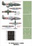 Montex Maschere Ki-61-I Hien Cabina e Marcature 1/32 Revell