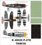 Montex Masques P-47D Thunderbolt Bubbletop 1/48 Tamiya