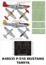 Montex Maschere P-51D Mustang cabina + marcature 1/48 Tamiya