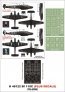 Montex 1/48 Bf-110C Masques canop�e et d�cals Fujimi