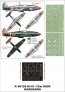 Montex 1/48 Maschere Ki-61-I Kai Hien per Hasegawa