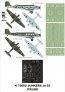 Montex 1/72 Junkers Ju-52/3M Maschere canopy e marcature
