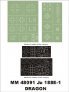 Montex Masks Ju-188E-1 1/48 Canopy Frame