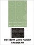 Montex Lackiermasken J2M6 Raiden Jack 1/48