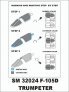 Montex 1/32 Maschere F-105D Trumpeter
