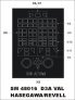 Montex 1/48 Aichi D3A1 Type 99 Val canopy frame paint mask
