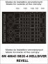 Montex 1/48 Masques Cadre Verri�re SB2C-4 Helldiver