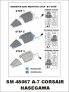 Montex Maschera Canopy A-7D/A-7E Corsair 1/48