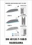 Montex 1/48 F-16B/D Canopy Frame Paint Masks Hasegawa