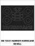 Montex 1/72 Hawker Hurricane Canopy Frame Paint Mask