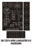 Masque Montex Avro Lancaster 1/72 Canopy Frame