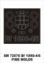 Montex Masque Canopy Bf-109G-4/6 1/72 Fine Molds