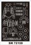 Montex 1/72 Canopy Frame Paint Mask Albemarle Mk.I