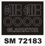 1/72 Gloster Gladiator (exterior) canopy masks (for SWORD)