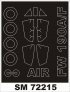 Montex 1/72 Fw-190A-F Masque Cadre Canop�e Airfix