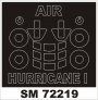 Lackiermaske Hawker Hurricane Mk.I 1/72 Montex