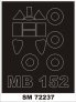1/72 Marcel-Bloch MB.152 (outside) (for RS Models)