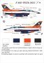 1/32 Lockheed-Martin F-16D Vista X-62 Decals cover the last opti image 2