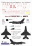 1/32 64TH Aggressors F-16 Wraith PAINT image 2