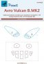 1/144 Canopy mask Avro Vulcan B.Mk2