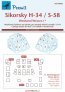 1/144 Sikorsky H-34 / S-58 masks