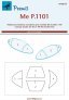 1/48 Canopy mask Me P.1101 for Rs Model
