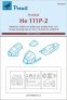 1/72 Canopy mask Heinkel He 111 P-2