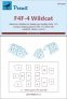 1/72 Canopy mask F4F-4 Wildcat