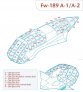 1/72 Canopy mask FW 189A-1/A-2 image 2
