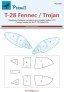 1/72 Canopy mask T-28 Fennenc/Trojan
