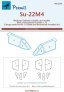 1/72 Canopy mask Su-22M4