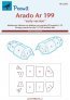 1/72 Canopy mask Arado Ar 199 early