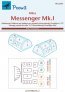1/72 Canopy mask Miles Messenger Mk.I
