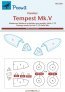 1/72 Canopy mask Tempest