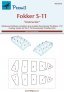 1/72 Fokker S-11 masks
