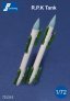 1/72 RPK Tanks. Set of 2 RPK tanks with 8 bombs dtbu