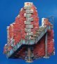1/35 Factory corner with steps