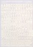 1/32 USAF modern stencil letters and numbers in White