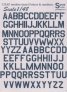 1/48 USAF modern letters and numbers. Guship Grey