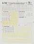 Print Scale Marquages Bombes Fus�es 1/72 WWII Cor�e image 1