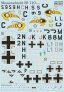 Print Scale 1/72 Messerschmitt Bf-110 Part 21 D�calques image 1