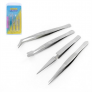 Shesto Set 4 Pinces Inox pour Mod�lisme