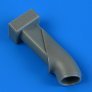 1/32 Bf 109G-10 air intake for Revell