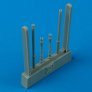 1/48 Bf 109G-6 gun barrels (HAS)