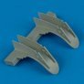 1/48 Mosquito wheel fenders (TAM)