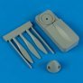 1/48 Hawker Hurricane de Havilland propeller w/tool (Hasegawa)